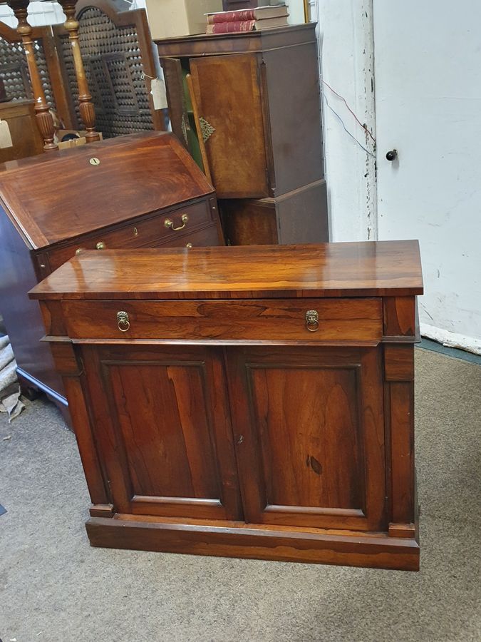 Small Antique Rosewood Sideboard