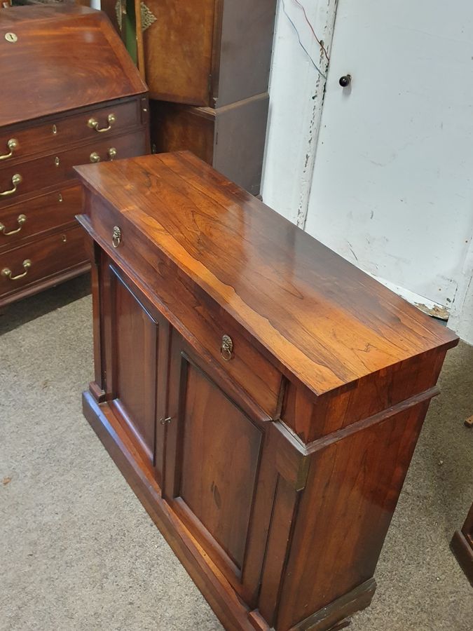 Antique Small Antique Rosewood Sideboard 