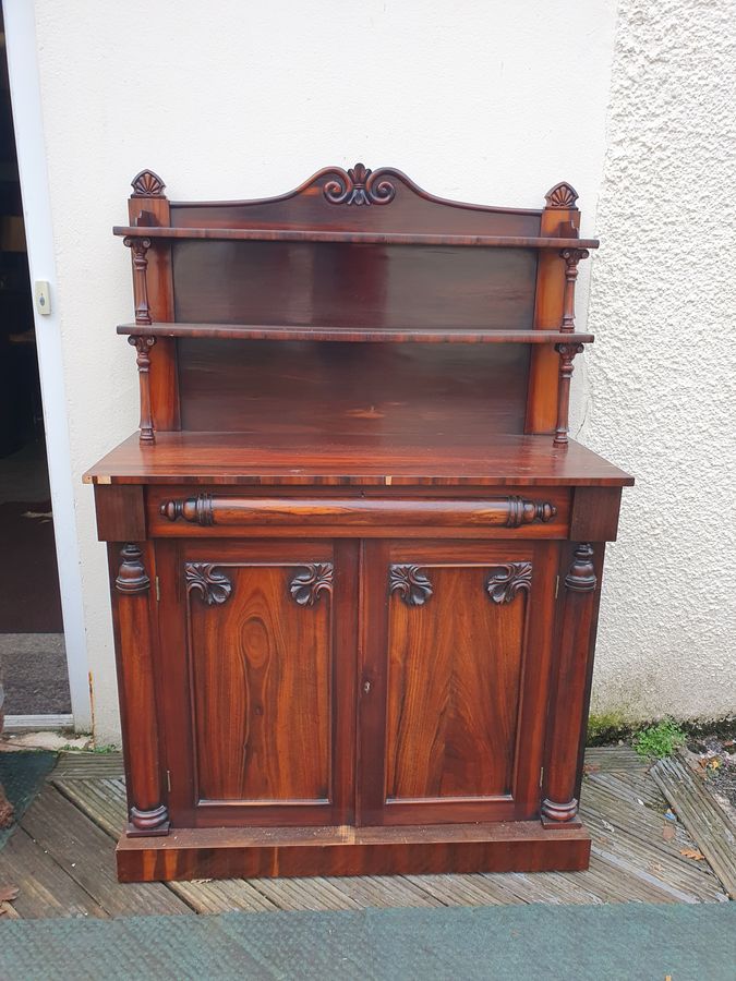 Antique Chiffonier Sideboard Cabinet