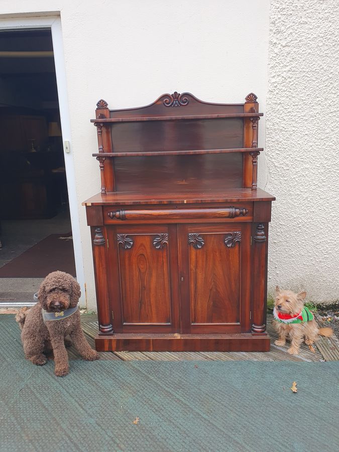 Antique Antique Chiffonier Sideboard Cabinet 