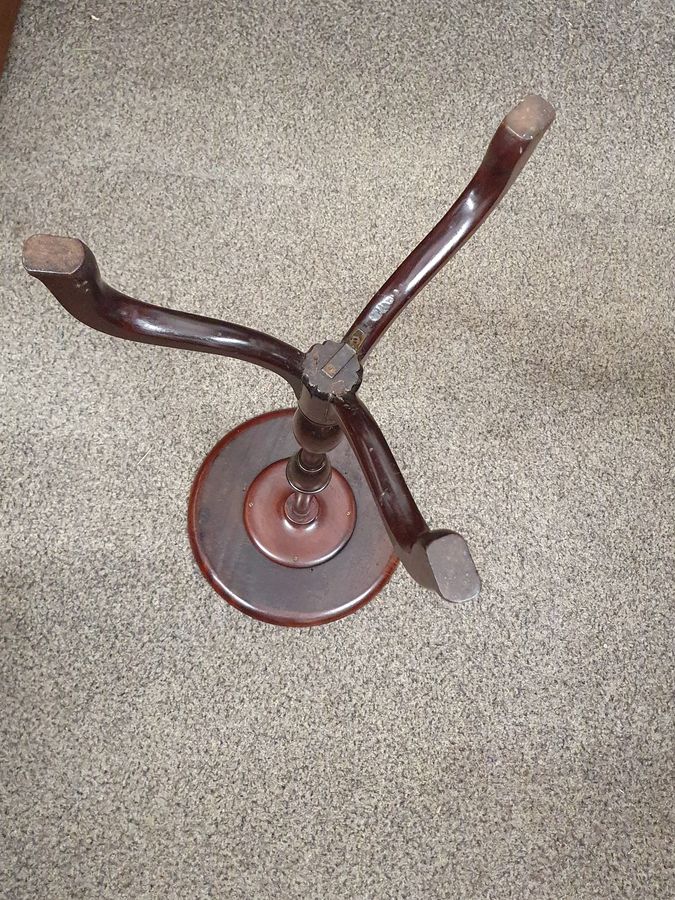 Antique Good Antique Georgian Wine Tripod Table