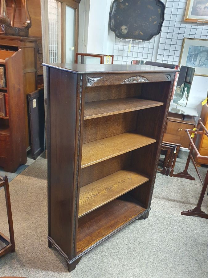 Good 1920's Oak Bookcase