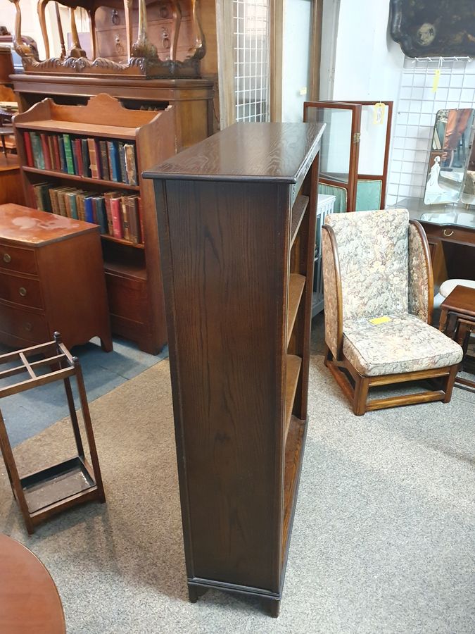 Antique Good 1920's Oak Bookcase 