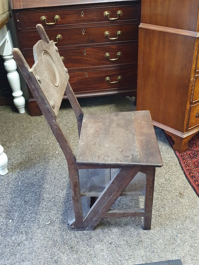 Antique Antique Edwardian Metamorphic Library Step Chair 