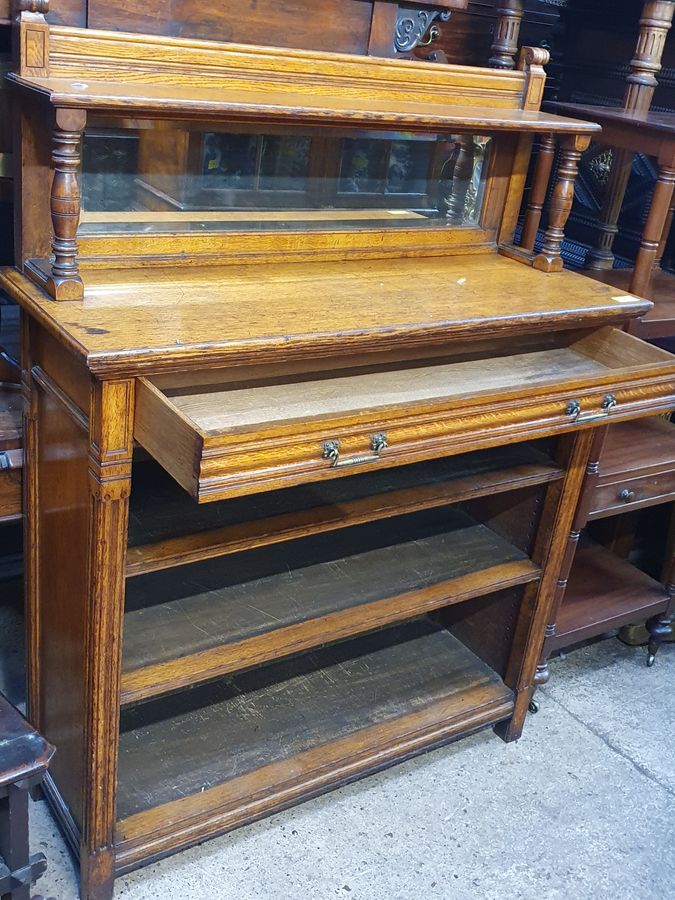 Antique Antique Gillow's Bookcase Cabinet 