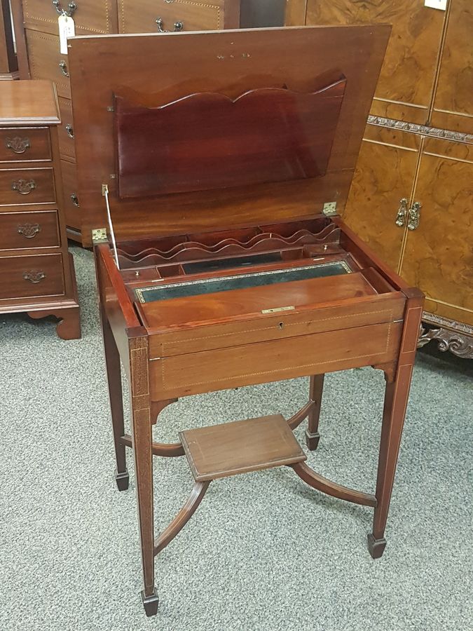 Antique Small Antique Writing Desk Table 