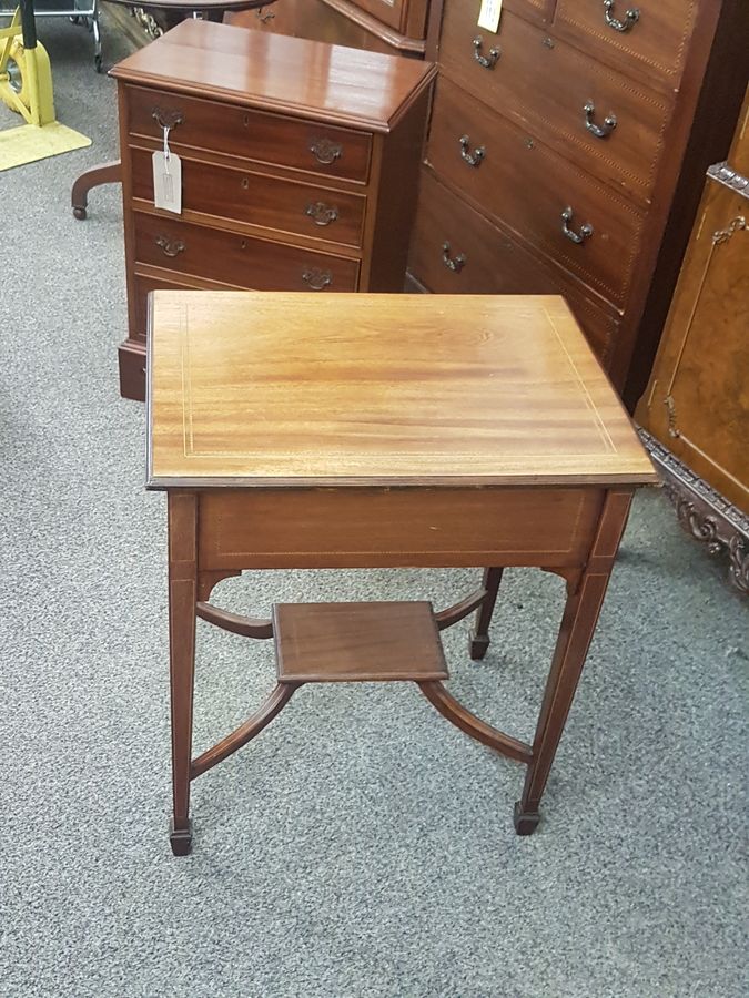 Antique Small Antique Writing Desk Table 