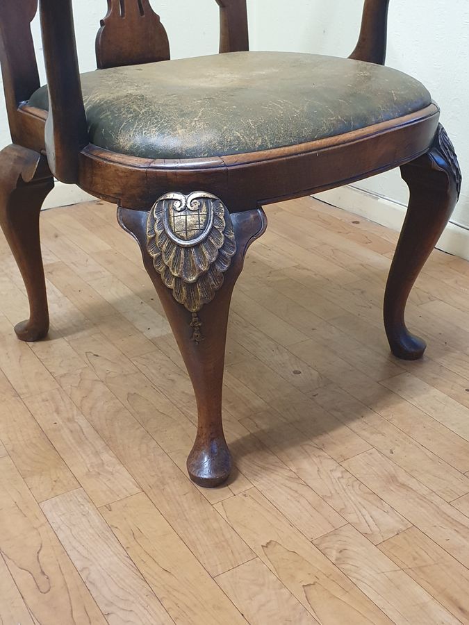 Antique Good Antique Desk Chair Armchair 