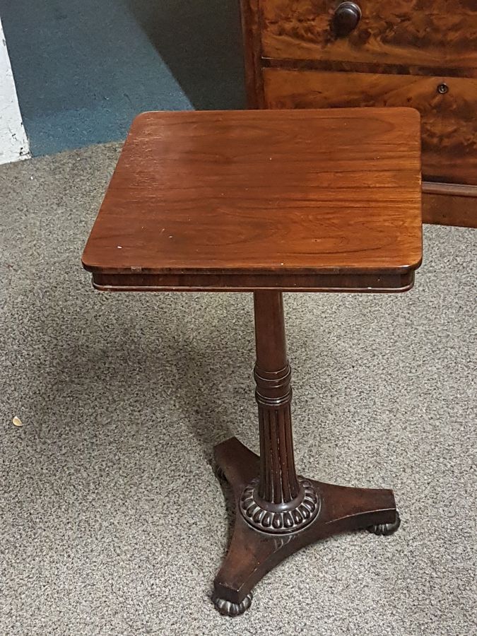 Good Antique Rosewood Gillows Quality Lamp Occasional Table