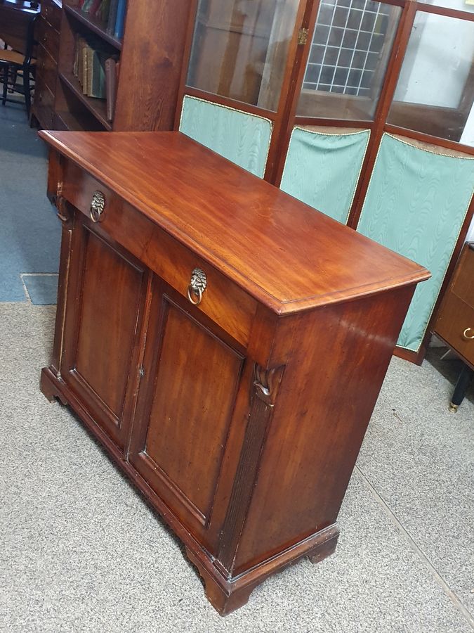 Antique Small Antique Side Cabinet Sideboard 