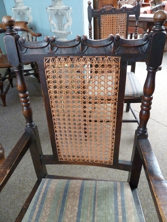 Antique 6 Chairs