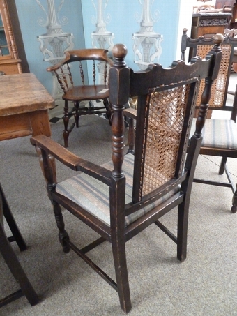 Antique 6 Chairs