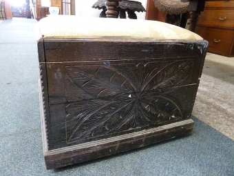 Antique Box Stool