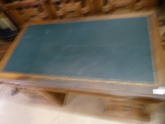 Antique Pedestal Desk