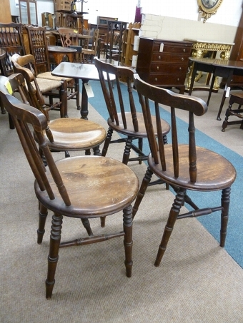 Antique 4 Chairs