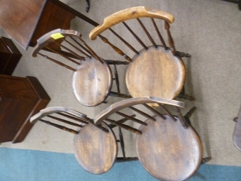 Antique 4 Chairs