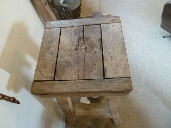 Antique Sculpture Stand