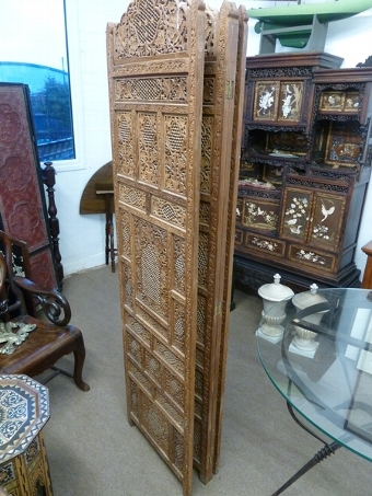 Antique Indian Screen