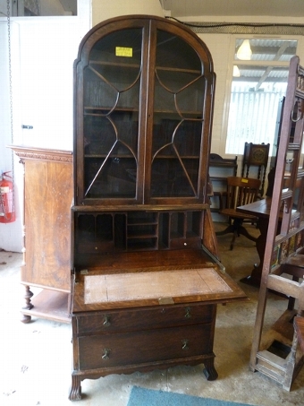 Antique Bureau Bookcase