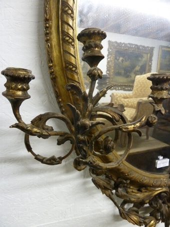 Antique Gilt Mirror