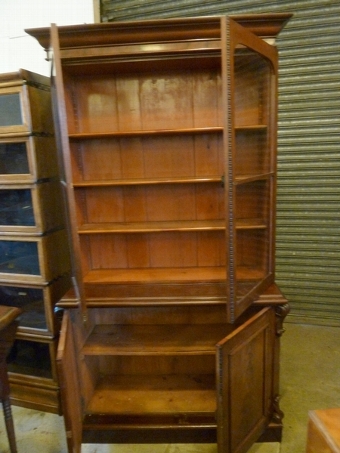 Antique Victorian Bookcase