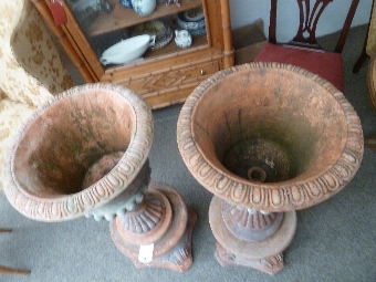 Antique Pair of Urns