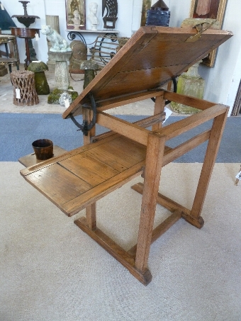 Antique Artists Table