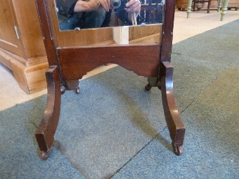 Antique Cheval Mirror