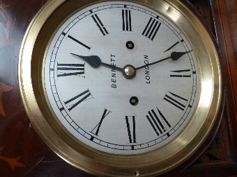 Antique Inlaid Clock
