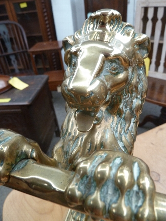 Antique Pair of Lion