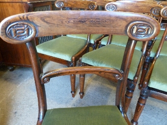 Antique 10 Chairs