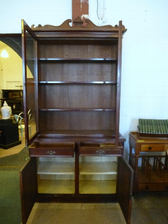 Antique Edwardian Bookcase