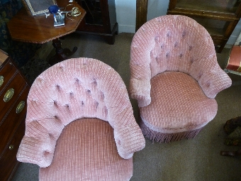 Antique Tub Chairs