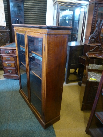 Antique Glazed Bookcase