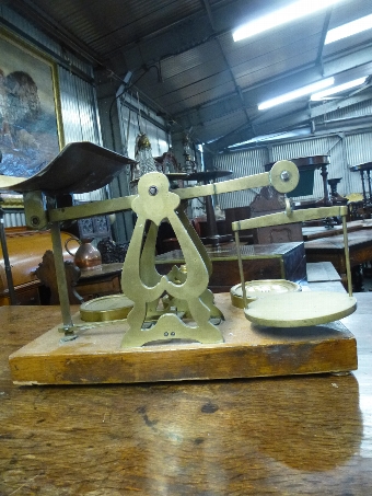 Antique Brass Scales