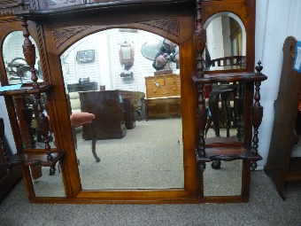 Antique Edwardian Mirror