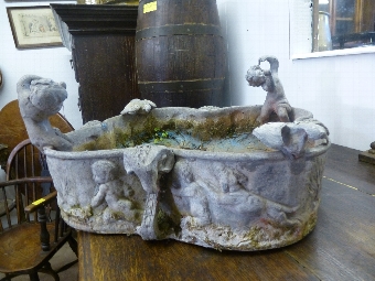 Antique Bird Bath