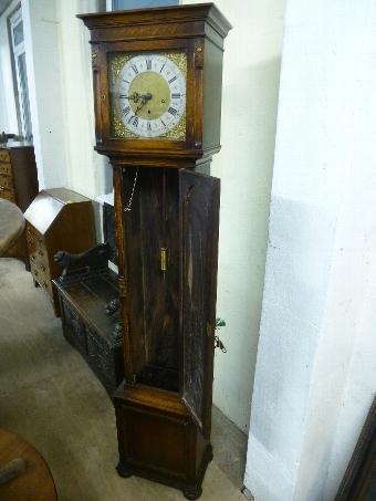Antique Oak Clock