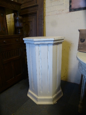 Antique Painted Pedestal