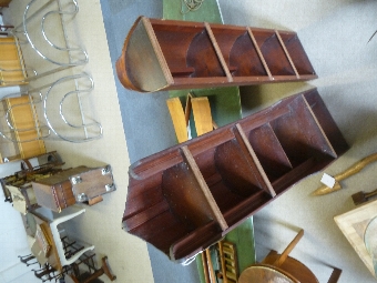 Antique Boat Bookcases
