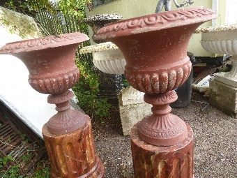 Antique Pair of Urns
