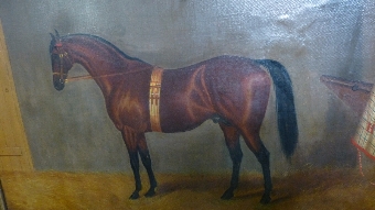 Antique Horse Painting
