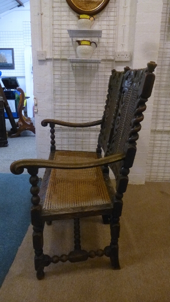 Antique Chair Back Settee