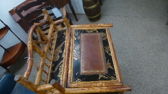 Antique Bamboo Desk