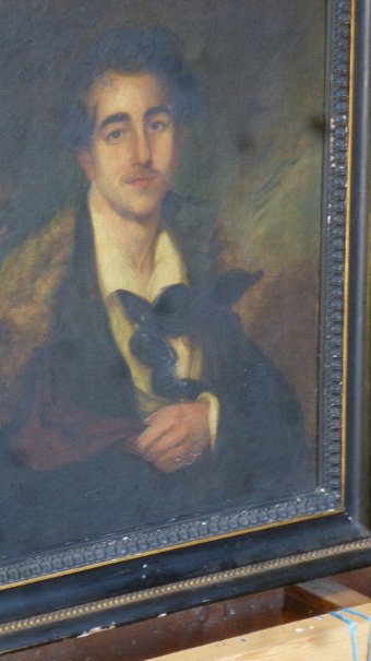 Antique Painting of a Gentleman