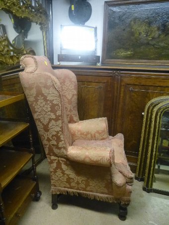 Antique Wing Armchair