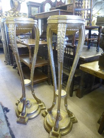 Antique Pair of Stands