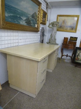 Antique Pedestal Desk