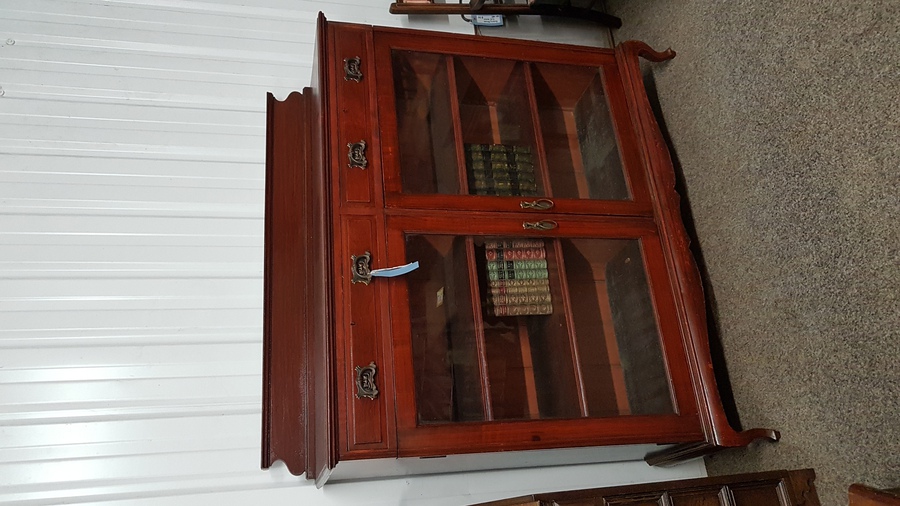 Antique Antique Pine Bookcase 