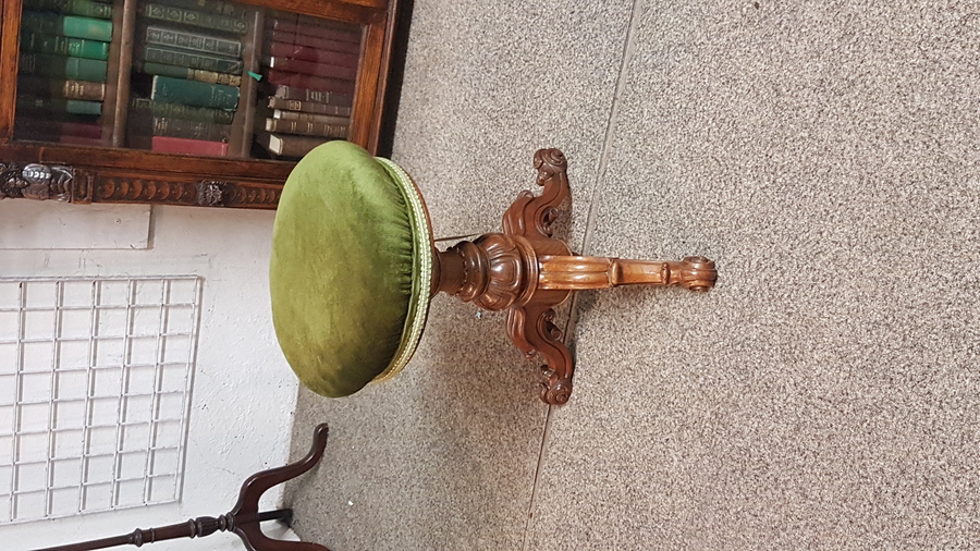 Antique Victorian Stool 